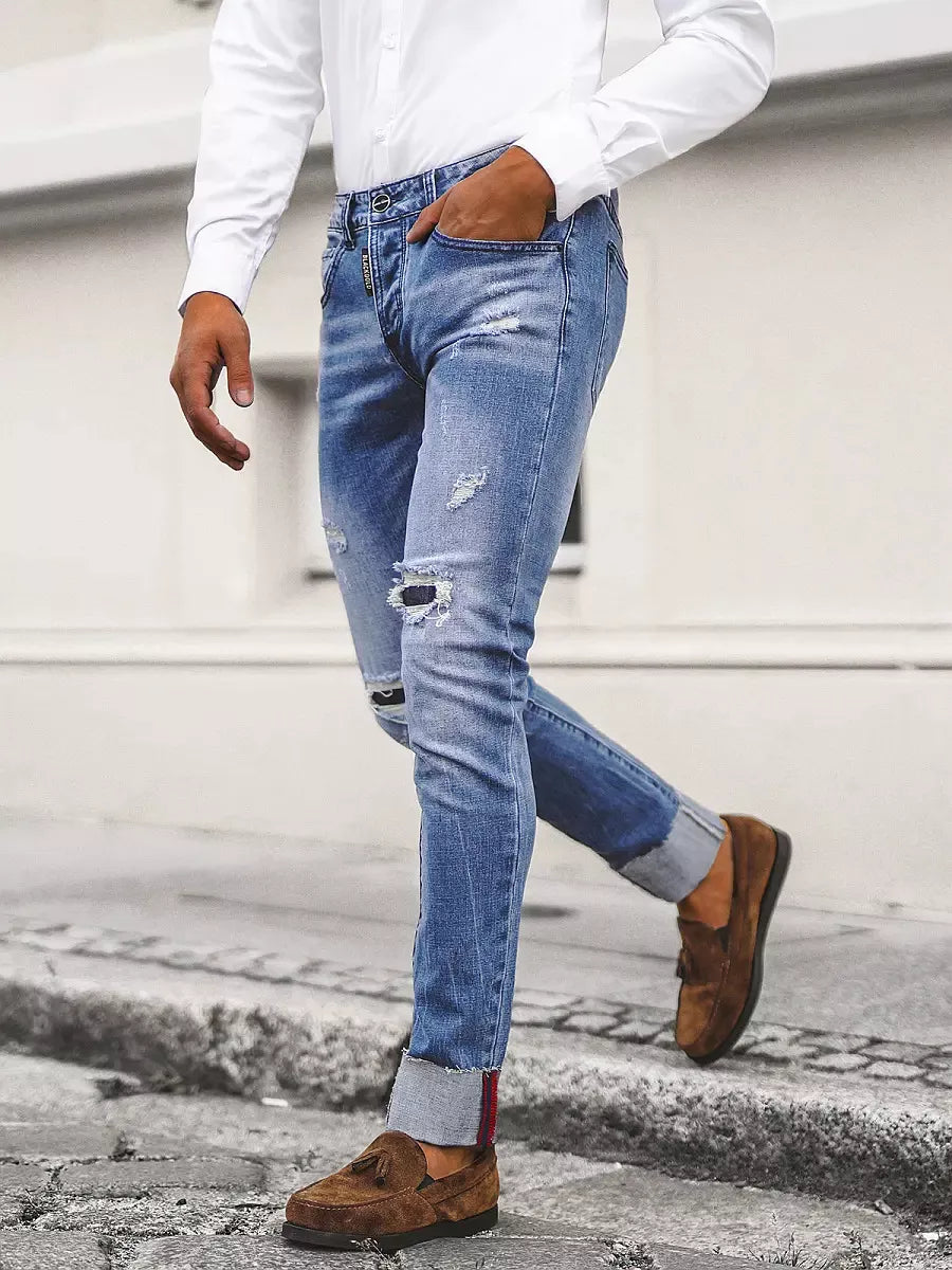 Mėlyni džinsai Ister