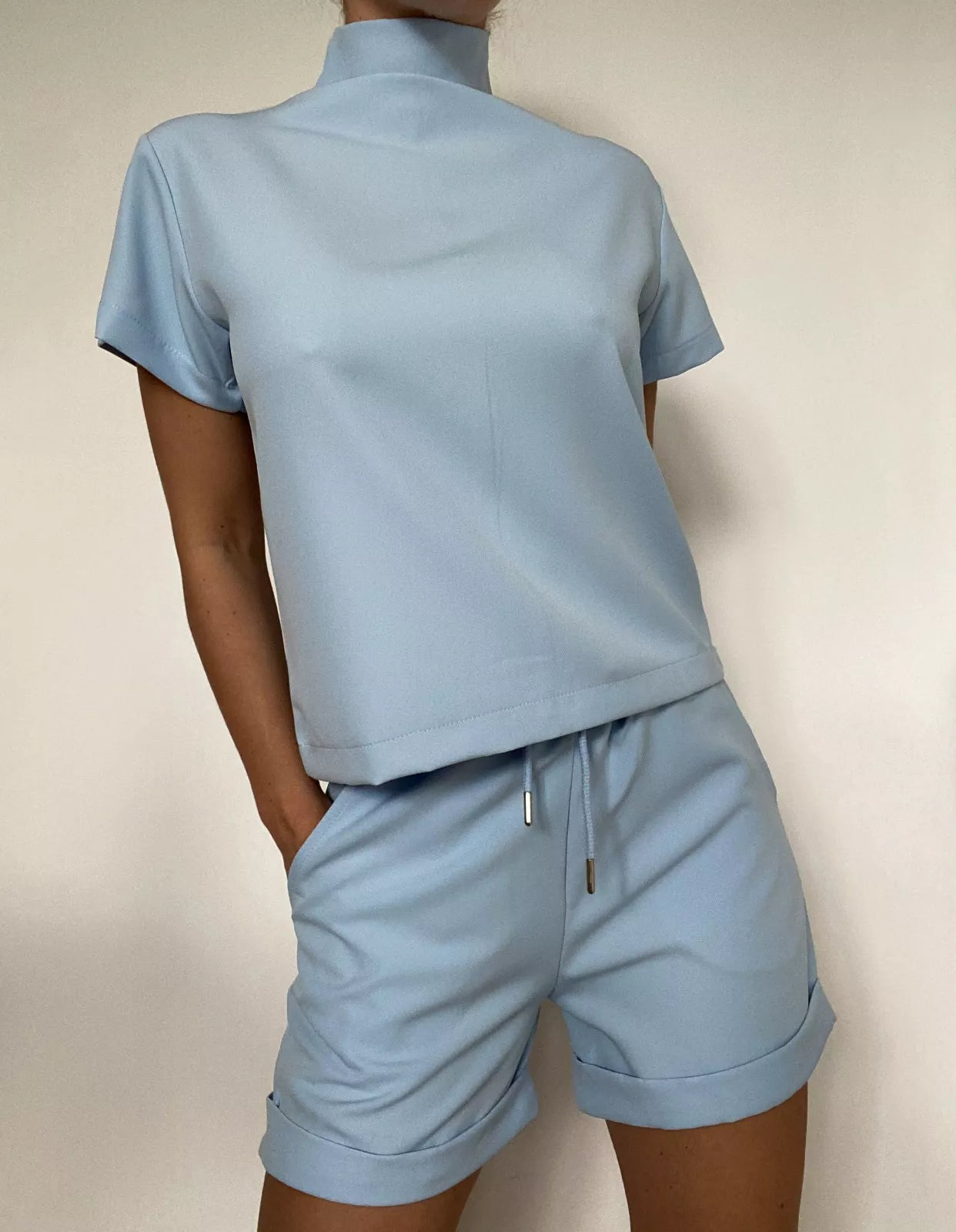 Žydras moteriškas komplektas Felicia